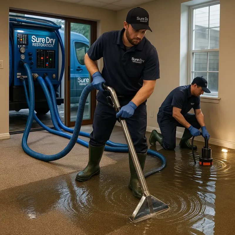 Water Extraction and Removal process in Violet, LA
